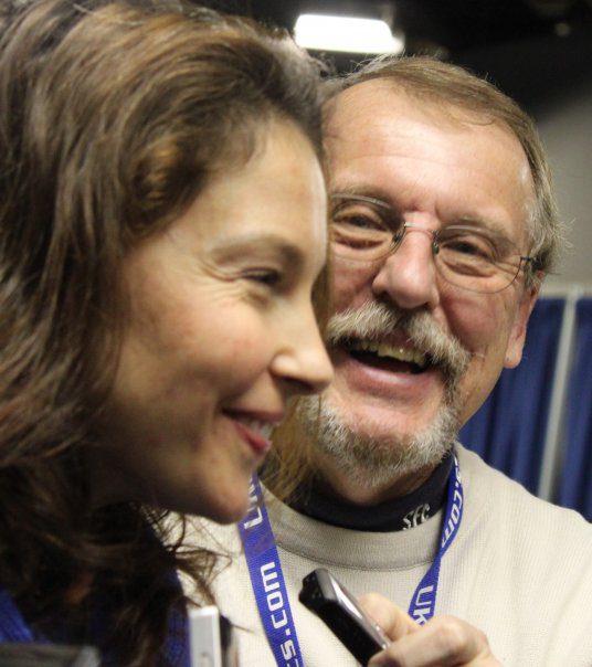 Larry Vaught with Ashley Judd