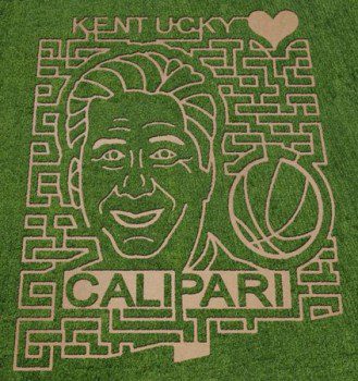 John Calipari Corn Maze