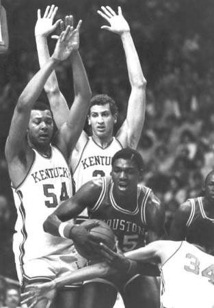 Melvin Turpin and Sam Bowie