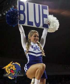 Kentucky Cheerleader - photo by Walter Cornett | WildcatWorld.com