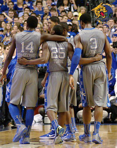 Kentucky Wildcats Teamwork