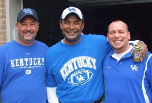 Fred Robinson (middle) with Walter Cornett of Wildcat World (right)