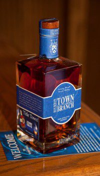 “Title Town” Town Branch Bourbon bottle (photo by Stephen Bailey)