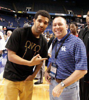 Drake with Walter of Wildcat World - photo by Tammie Brown | WildcatWorld.com