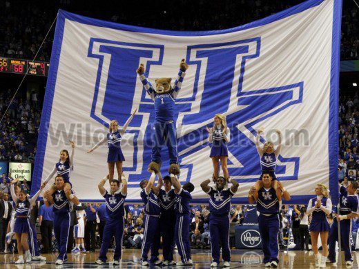 Kentucky Cheerleaders - photo by Tammie Brown | WildcatWorld.com