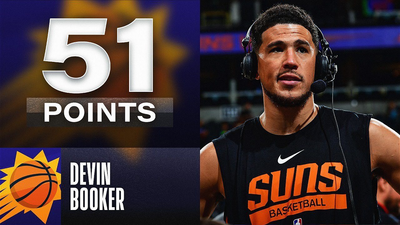 Devin Booker NBA History 51 points